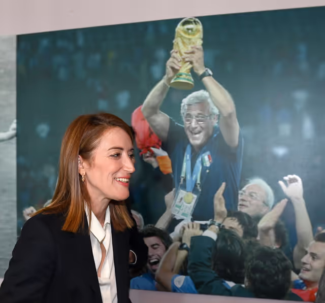 Foto 3: Official visit by Roberta METSOLA, EP President, to Milan (Italy) - Meeting & Discussion with the team of Gazzetta dello Sport