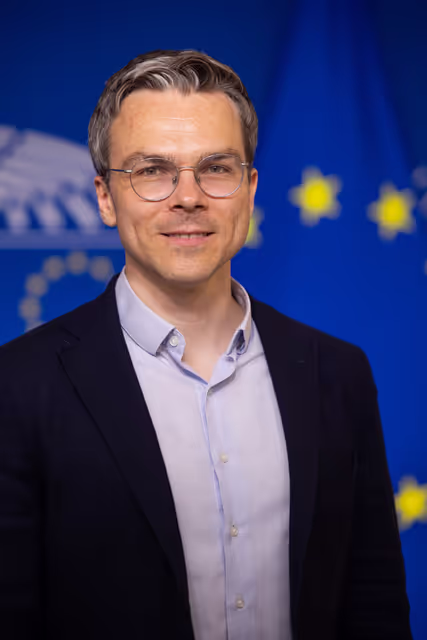 Valokuva 10: Thomas PELLERIN-CARLIN in the EP in Brussels