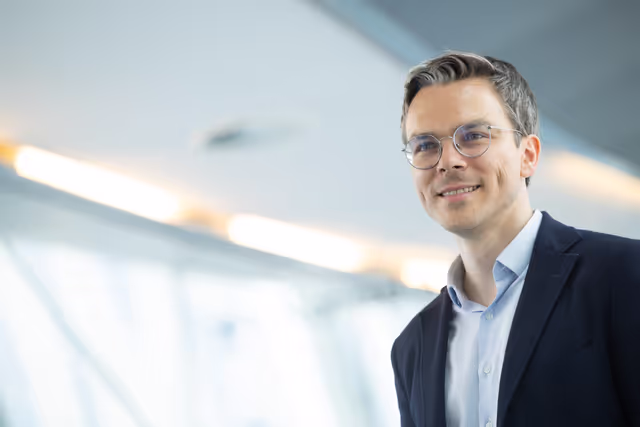 Valokuva 1: Thomas PELLERIN-CARLIN in the EP in Brussels