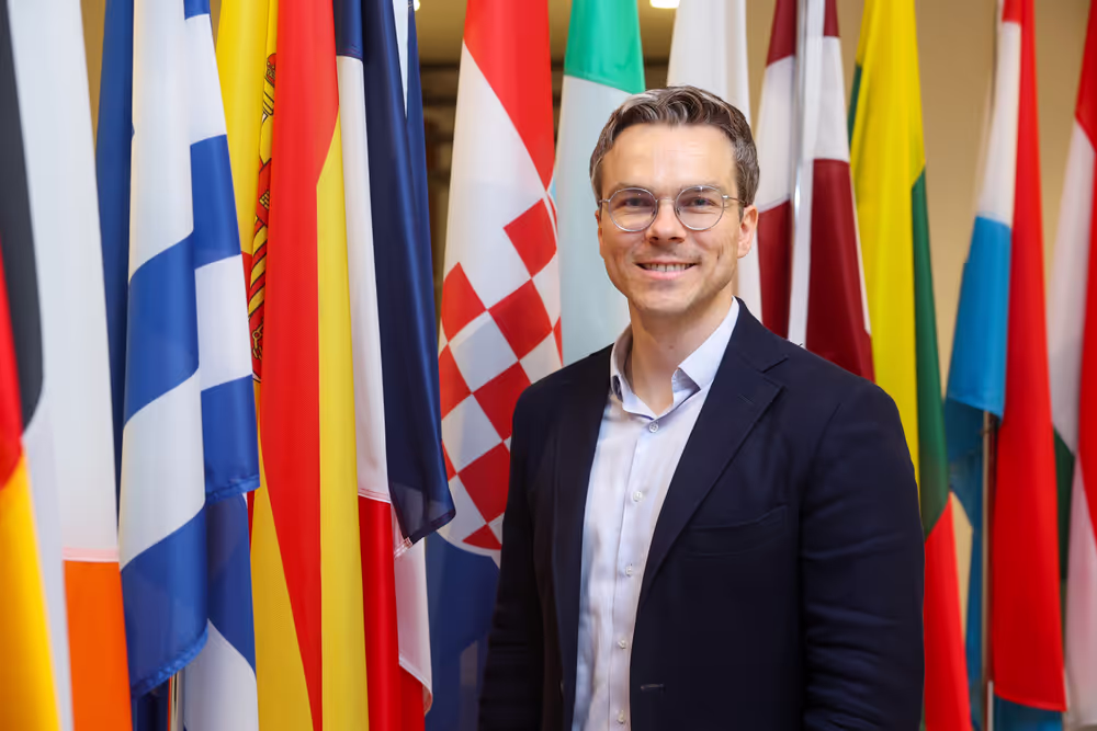 Thomas PELLERIN-CARLIN in the EP in Brussels