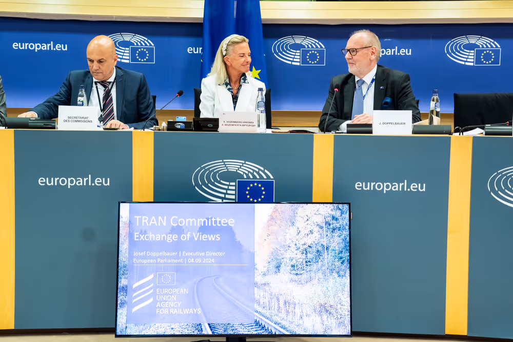 TRAN Committee - Exchange of views with Mr Josef Doppelbauer, Executive Director of the European Union Agency for Railways ERA