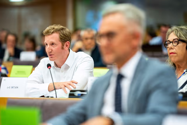 Fotografia 6: TRAN Committee - Exchange of views with Mr Josef Doppelbauer, Executive Director of the European Union Agency for Railways ERA