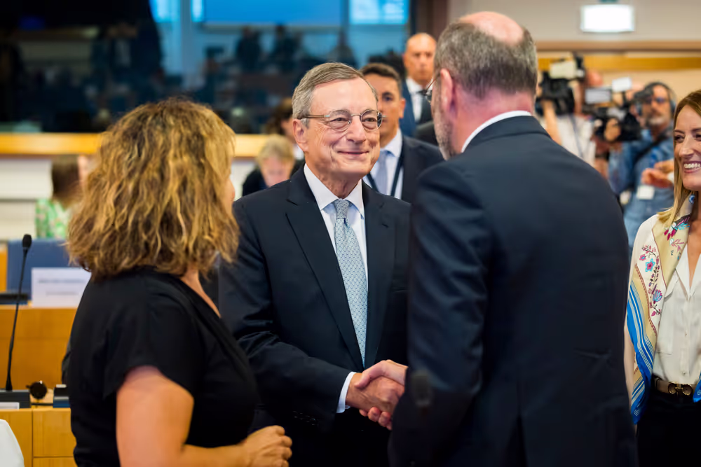 Extraordinary meeting of the Conference of Presidents in presence of Mario DRAGHI, special adviser to the President of the Commission on the Future of European Competitiveness
