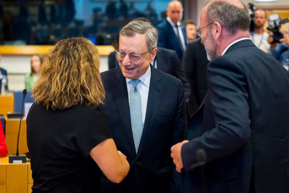 Extraordinary meeting of the Conference of Presidents in presence of Mario DRAGHI, special adviser to the President of the Commission on the Future of European Competitiveness