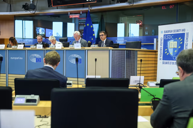 Fotografija 4: SEDE - High-Level Seminar on EU Security and Defence