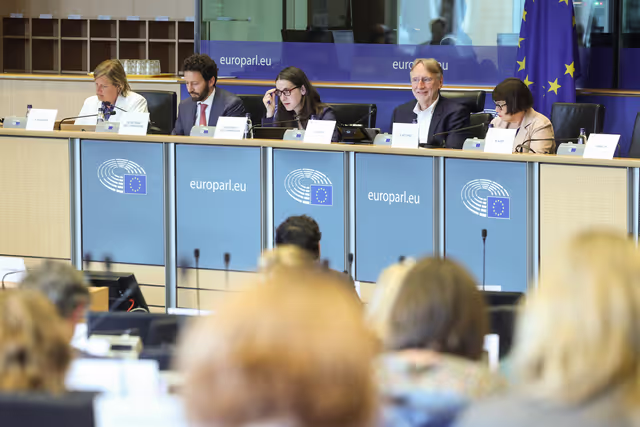 Zdjęcie 1: INTA Committee - State of play of EU trade policy - Exchange of views with Sabine WEYAND, Director-general of DG Trade, Commission