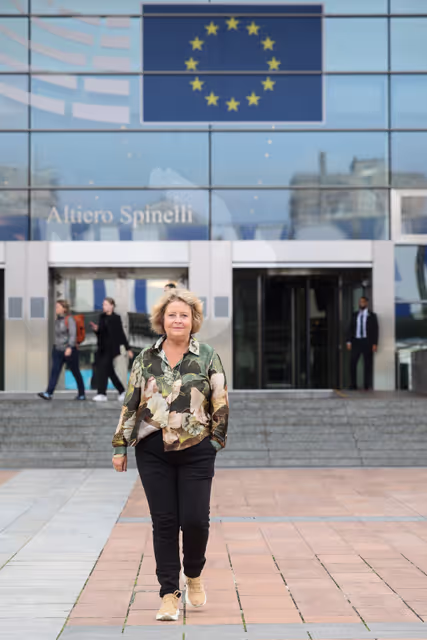 Photo 7: Stine BOSSE in the EP in Brussels