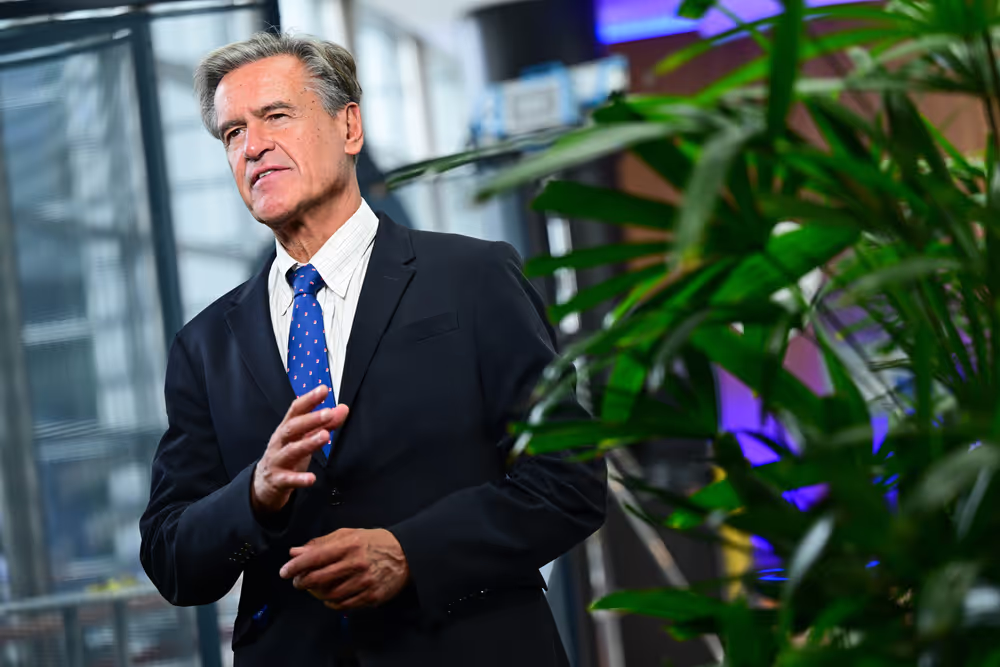 Juan Fernando LÓPEZ AGUILAR in the EP in Brussels