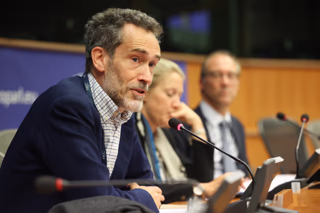 Valokuva 7: EP welcoming briefing for EU correspondants