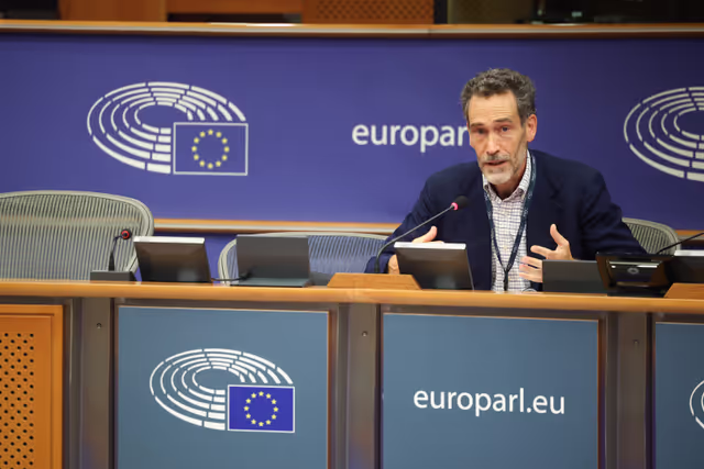 Valokuva 6: EP welcoming briefing for EU correspondants