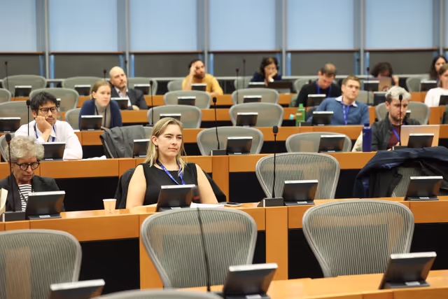 Valokuva 3: EP welcoming briefing for EU correspondants