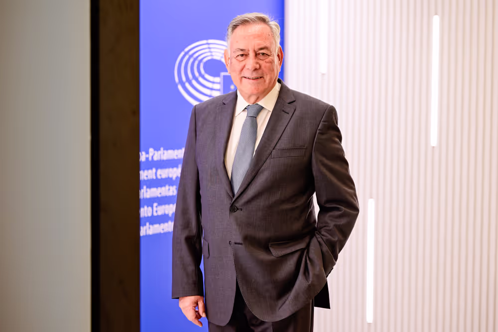 Antonio TANGER CORREA in the EP in Brussels