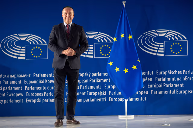 Fotagrafa 11: Michal KOBOSKO in the EP in Strasbourg