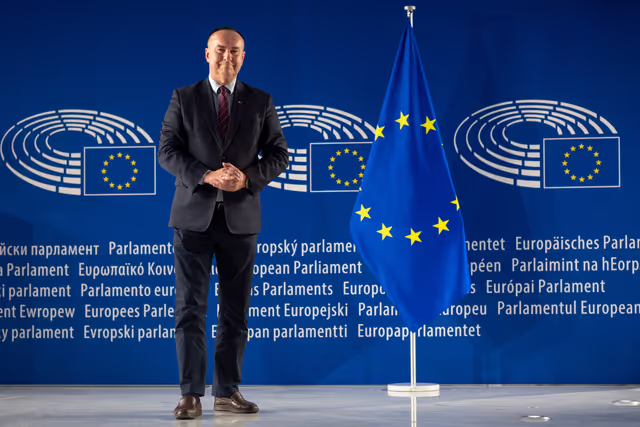 Fotagrafa 12: Michal KOBOSKO in the EP in Strasbourg