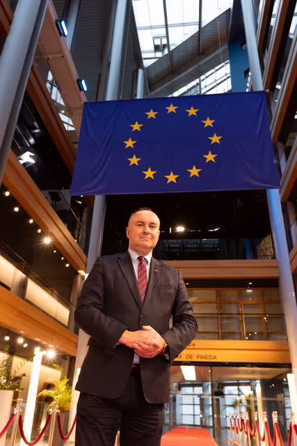 Fotagrafa 8: Michal KOBOSKO in the EP in Strasbourg