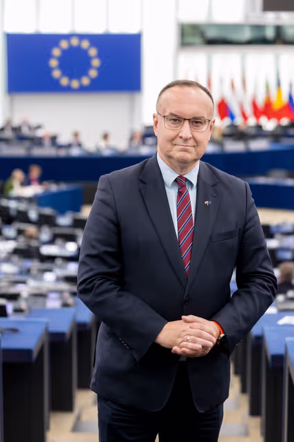 Fotagrafa 4: Michal KOBOSKO in the EP in Strasbourg