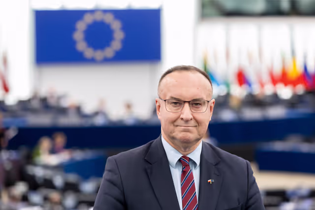 Fotagrafa 5: Michal KOBOSKO in the EP in Strasbourg