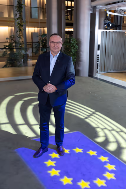 Fotagrafa 2: Michal KOBOSKO in the EP in Strasbourg