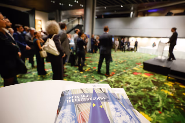 Fotografi 4: UN welcome event