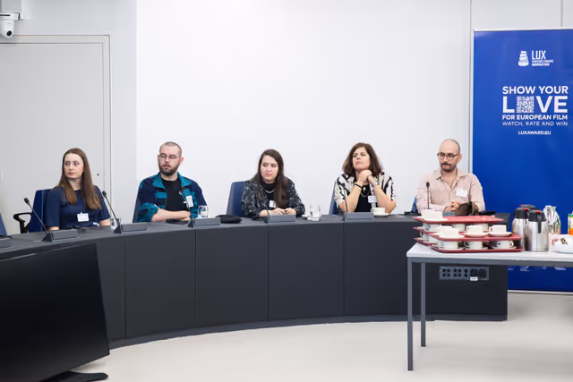 Fotogrāfija 26: LUX European Audience Film Award 2025 - Meeting with partners