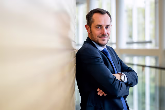 Nicolas BAY in the EP in Strasbourg