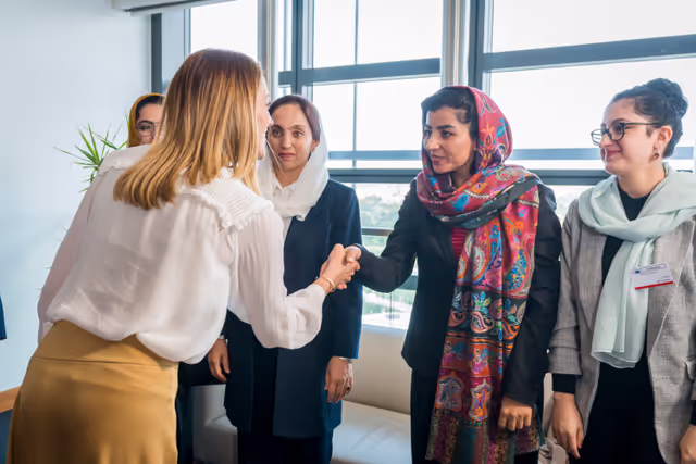 Nuotrauka 5: Roberta METSOLA, EP President meets with Afghan Women