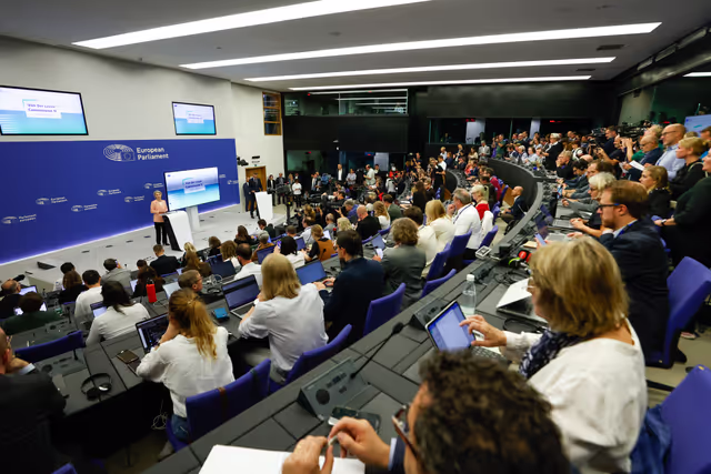 Fotografija 31: Press conference on the suggested structure and portfolios of the college of Commissioners