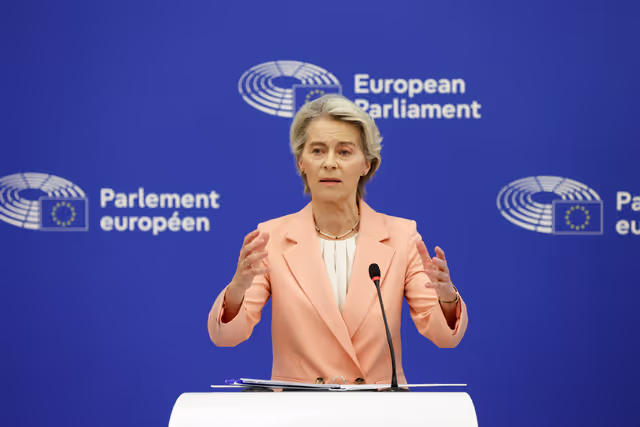 Fotografija 27: Press conference on the suggested structure and portfolios of the college of Commissioners