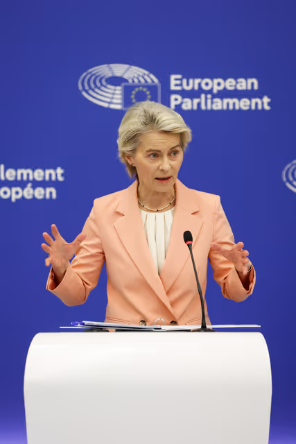 Fotografija 26: Press conference on the suggested structure and portfolios of the college of Commissioners