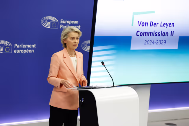 Fotografija 23: Press conference on the suggested structure and portfolios of the college of Commissioners