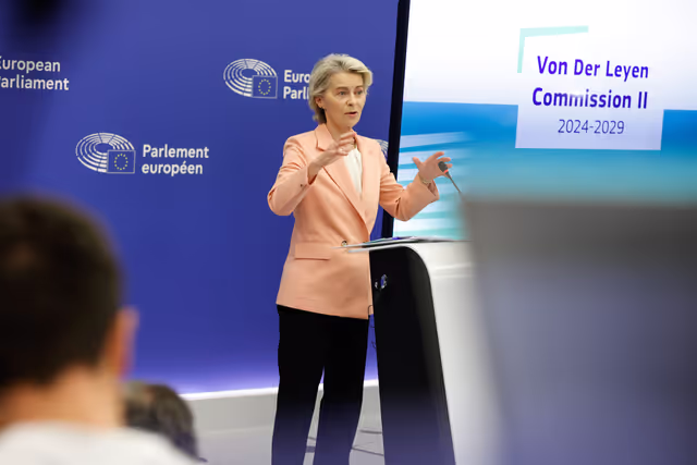 Fotografija 24: Press conference on the suggested structure and portfolios of the college of Commissioners