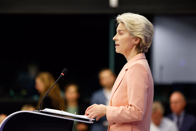 Fotografija 13: Press conference on the suggested structure and portfolios of the college of Commissioners