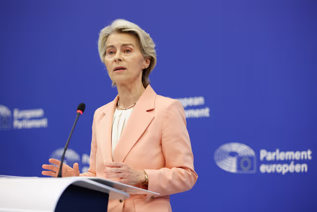 Fotografija 11: Press conference on the suggested structure and portfolios of the college of Commissioners