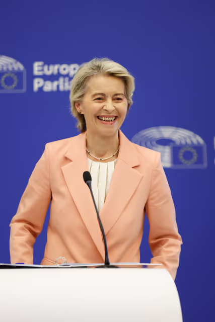 Fotografija 9: Press conference on the suggested structure and portfolios of the college of Commissioners