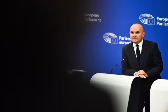 Foto 3: Press conference on procedures assessing potential conflict of interests of Commissioners-designate