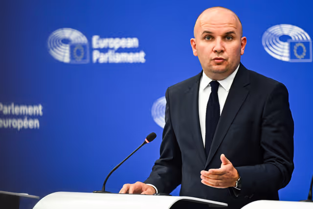 Foto 1: Press conference on procedures assessing potential conflict of interests of Commissioners-designate