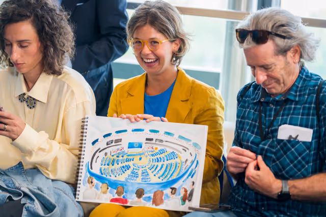 Nuotrauka 8: Roberta METSOLA, EP President meets with Content Creators