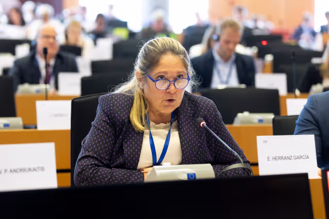 Fotografie 10: ENVI Committee - Exchange of views with Dr Anikó Raisz, Secretary of State for Environmental Affairs and Circular Economy, Ministry of Energy, Hungarian Council Presidency