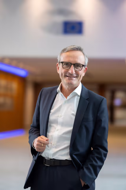 Valokuva 10: Thomas GEISEL in the EP in Brussels