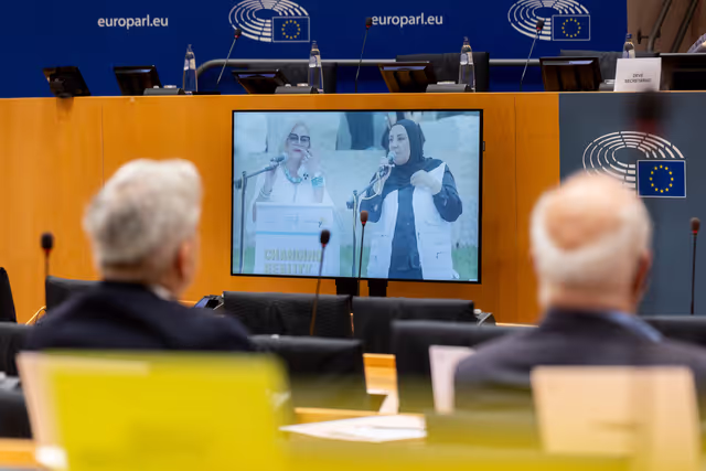 Fotografie 18: DEVE AFET DROI - Presentation of candidates for the Sakharov Prize 2024