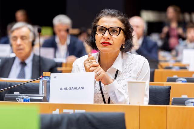 Fotografie 6: DEVE AFET DROI - Presentation of candidates for the Sakharov Prize 2024