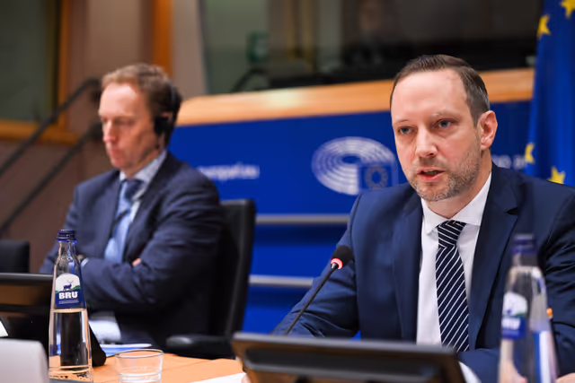 Fotografija 3: DEVE - Presentation of the priorities of the Hungarian Presidency - Exchange of views with Tristan AZBEJ State Secretary