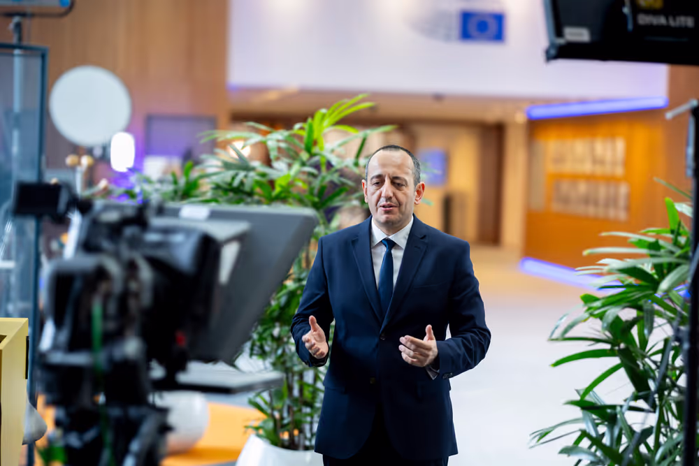 Geadi GEADIS in the EP in Brussels