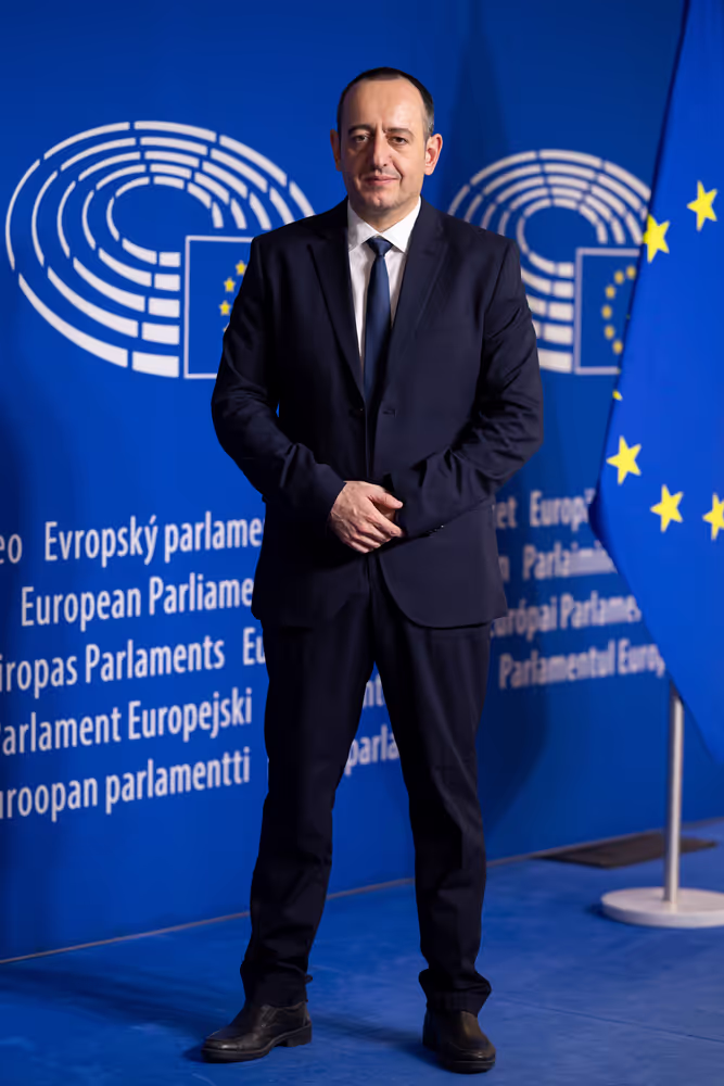 Geadi GEADIS in the EP in Brussels
