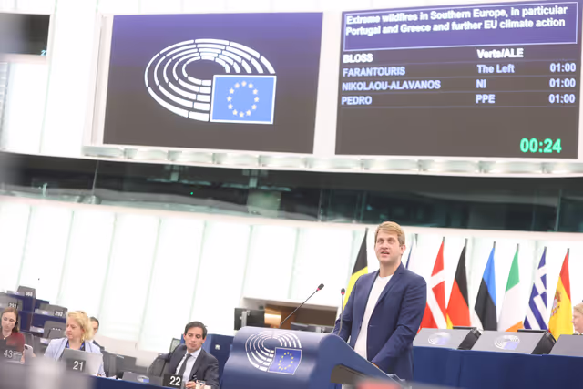 Φωτογραφία 17: EP Plenary session - Commission statement - The extreme wildfires in Southern Europe, in particular Portugal and Greece and the need for further EU climate action on adaptation and mitigation