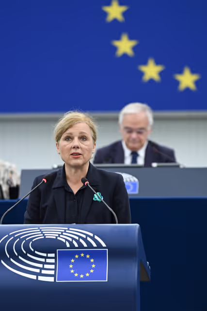 Fotografie 3: EP Plenary session - The democratic backsliding and threats to political pluralism in Georgia