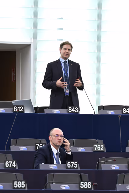Fotografie 34: EP Plenary session - The democratic backsliding and threats to political pluralism in Georgia
