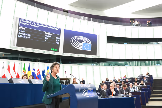 Fotó 18: EP Plenary session - Council and Commission statements - Presentation of the programme of activities of the Hungarian Presidency
