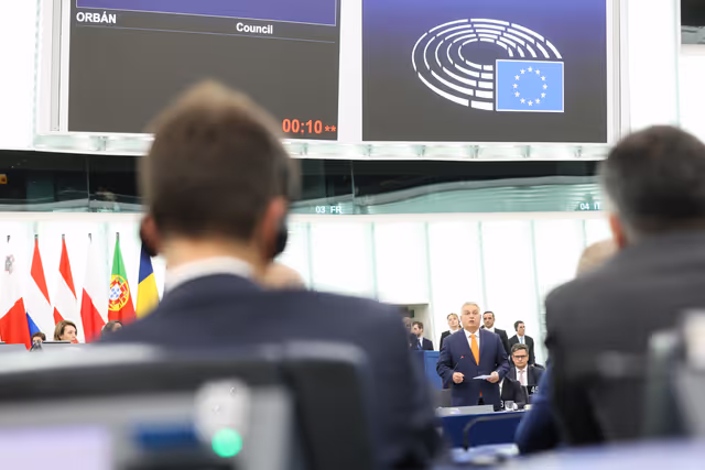 Fotó 6: EP Plenary session - Council and Commission statements - Presentation of the programme of activities of the Hungarian Presidency