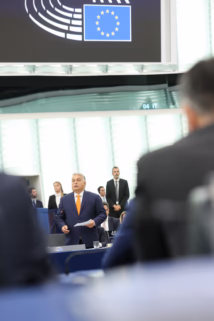 Fotó 4: EP Plenary session - Council and Commission statements - Presentation of the programme of activities of the Hungarian Presidency